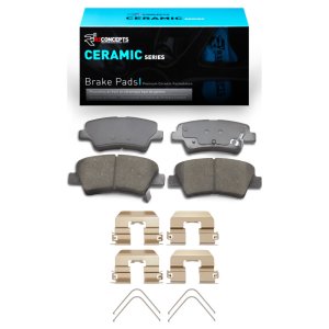 Hyundai Nexo Ceramic Brake Pads - Rear - R1 Concepts - R1 Ceramic Pads and Hardware Kit - `17-`25